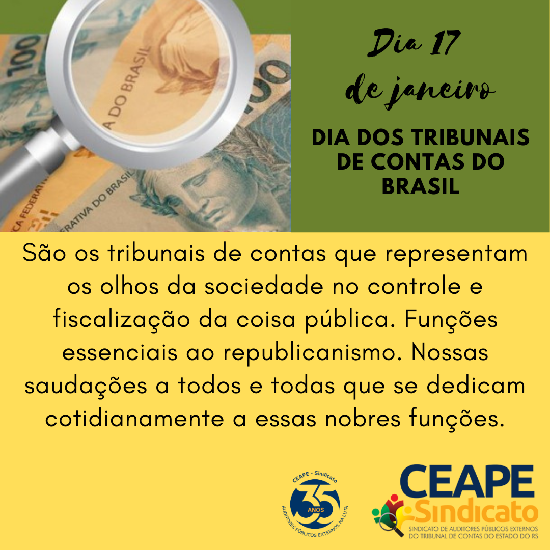 Ceape | Sindicato De Auditores Públicos Externos Do Tribunal De Contas ...